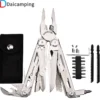 Daicamping DL30 Replaceable Parts Multi Hand Tools Set Multi-tools Folding Knives EDC Survival Gear Manual Plier Multitools