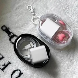Multifunctional Clear Data Cable Storage Box ...