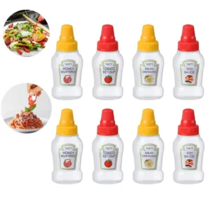 25ml Mini Condiment Bottle Camping Squeeze Bo...
