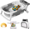 Baby Bathtub Real-Time Temperature Display Ba...