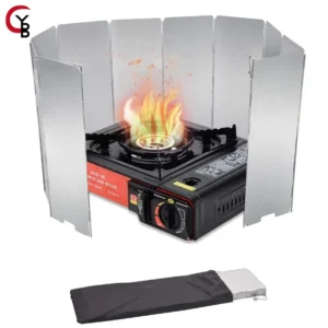 Tall Stove Windscreen-Gas Burner Windshield- ...
